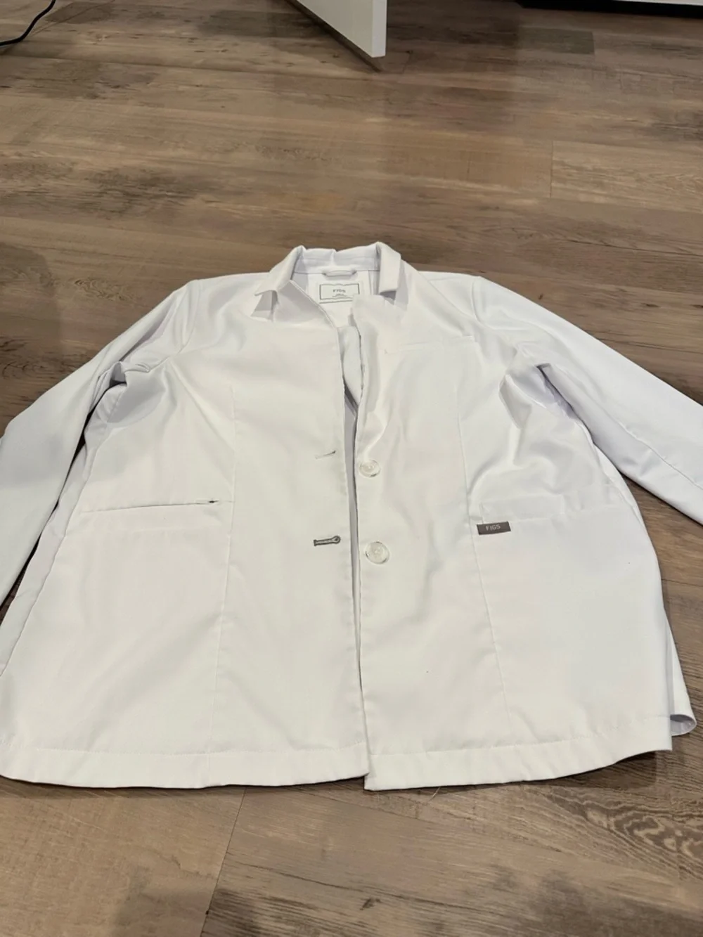 Figs White Women's Lab Blazer - Picture 7 of 7